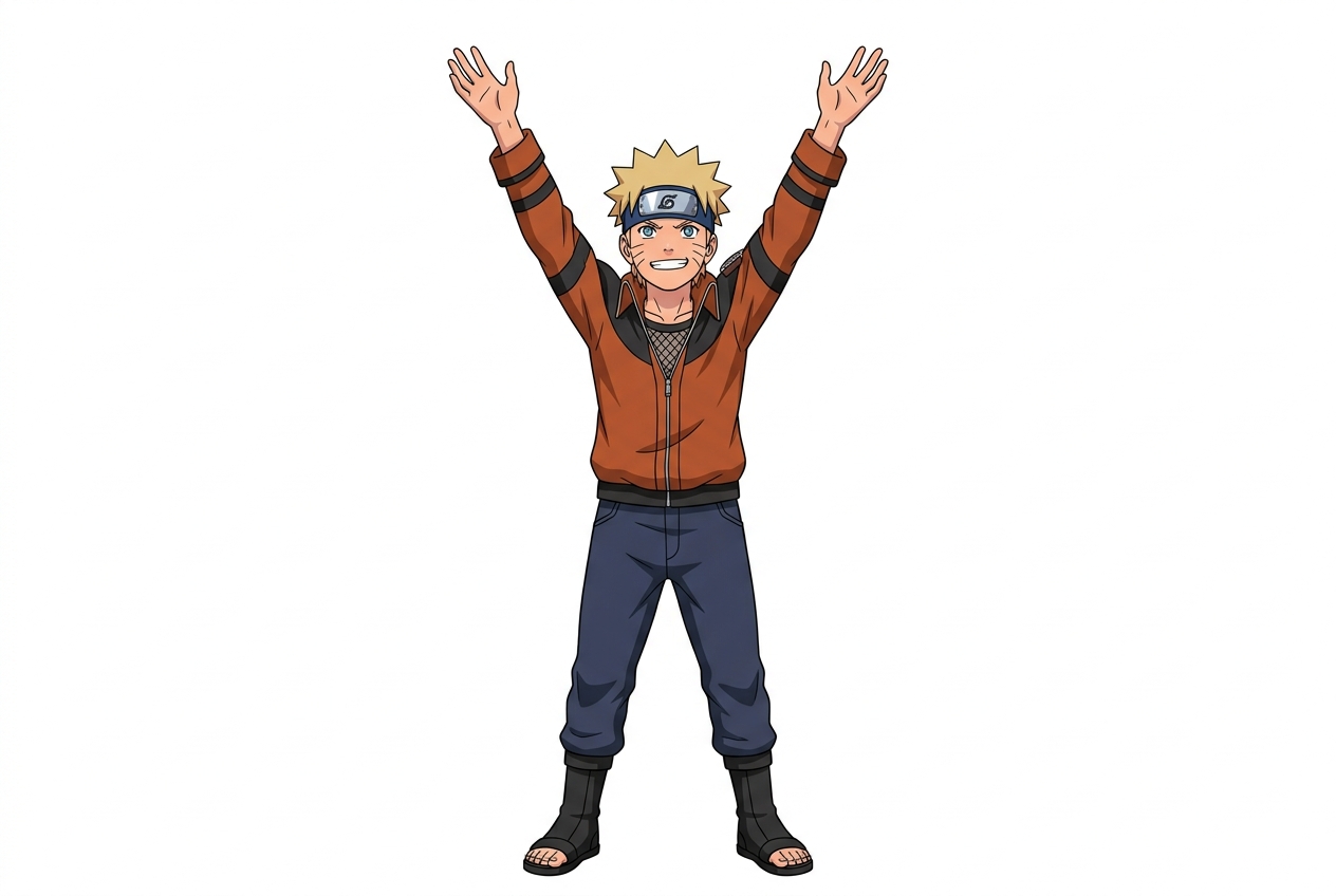 Naruto - Bras Levés