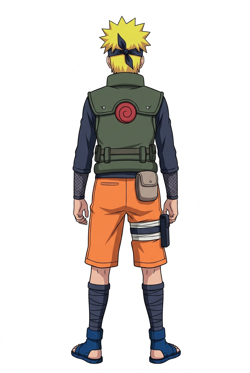Naruto - Corps Dos